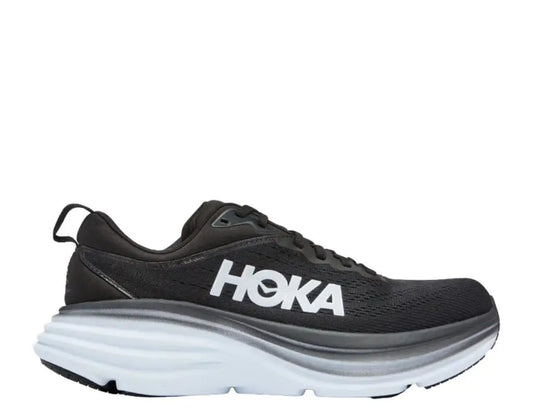 Hoka | Bondi 8 Black/White Women's Running Shoes 1127952-BWHT