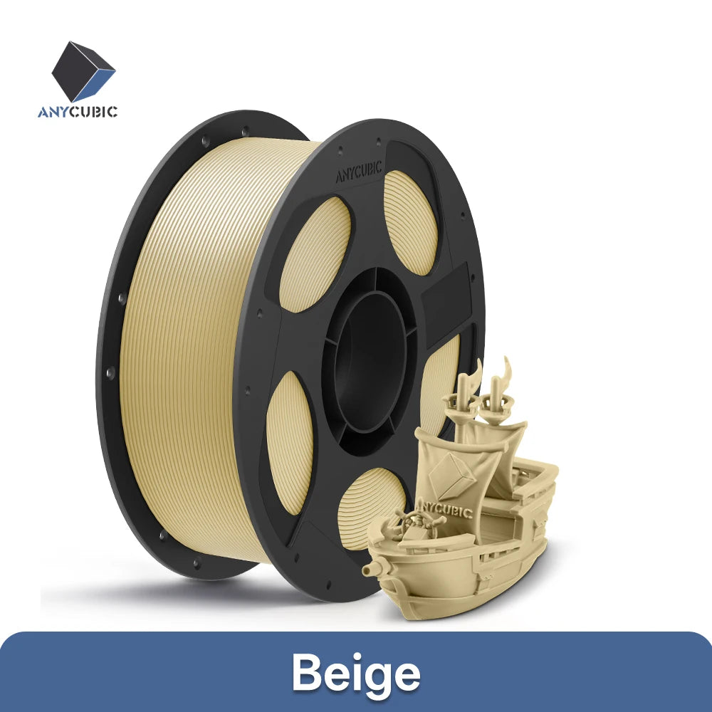 ANYCUBIC PLA+ 3D Printer Filament 1.75mm 1KG/Roll High Precision Pla Plus 3D Printing Material Plastic Rubber Consumables