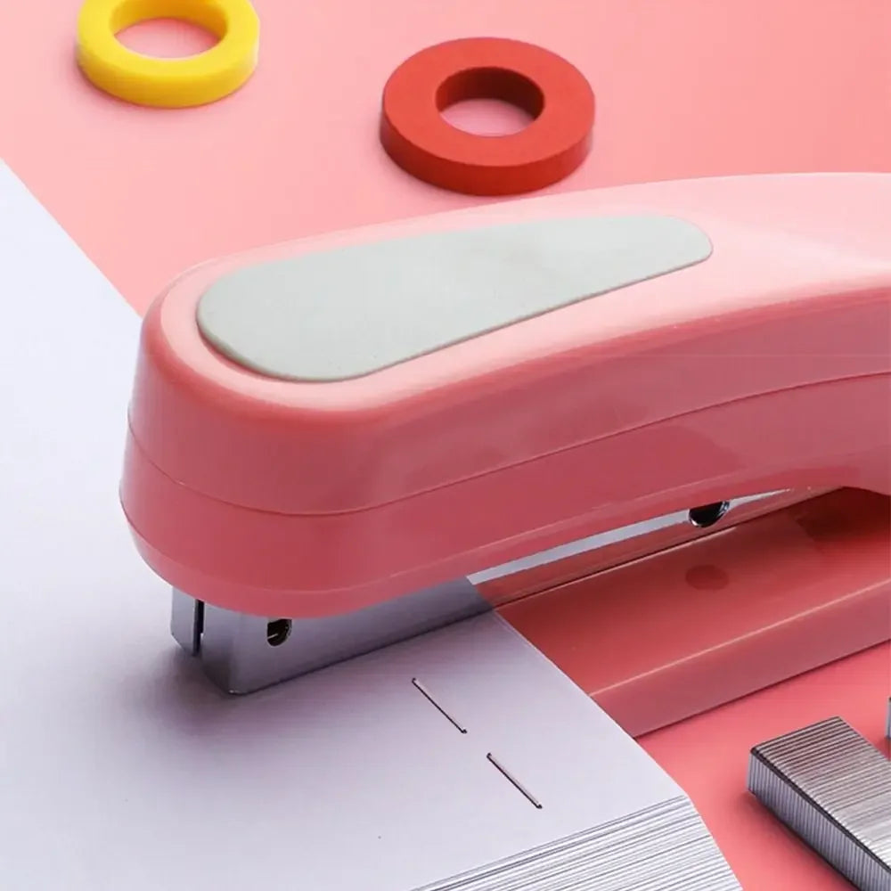 360 Degree Rotary Stapler Multifunctional Heavy Duty Stapler Thickened Effortless Long Stapler Office Binding Tools