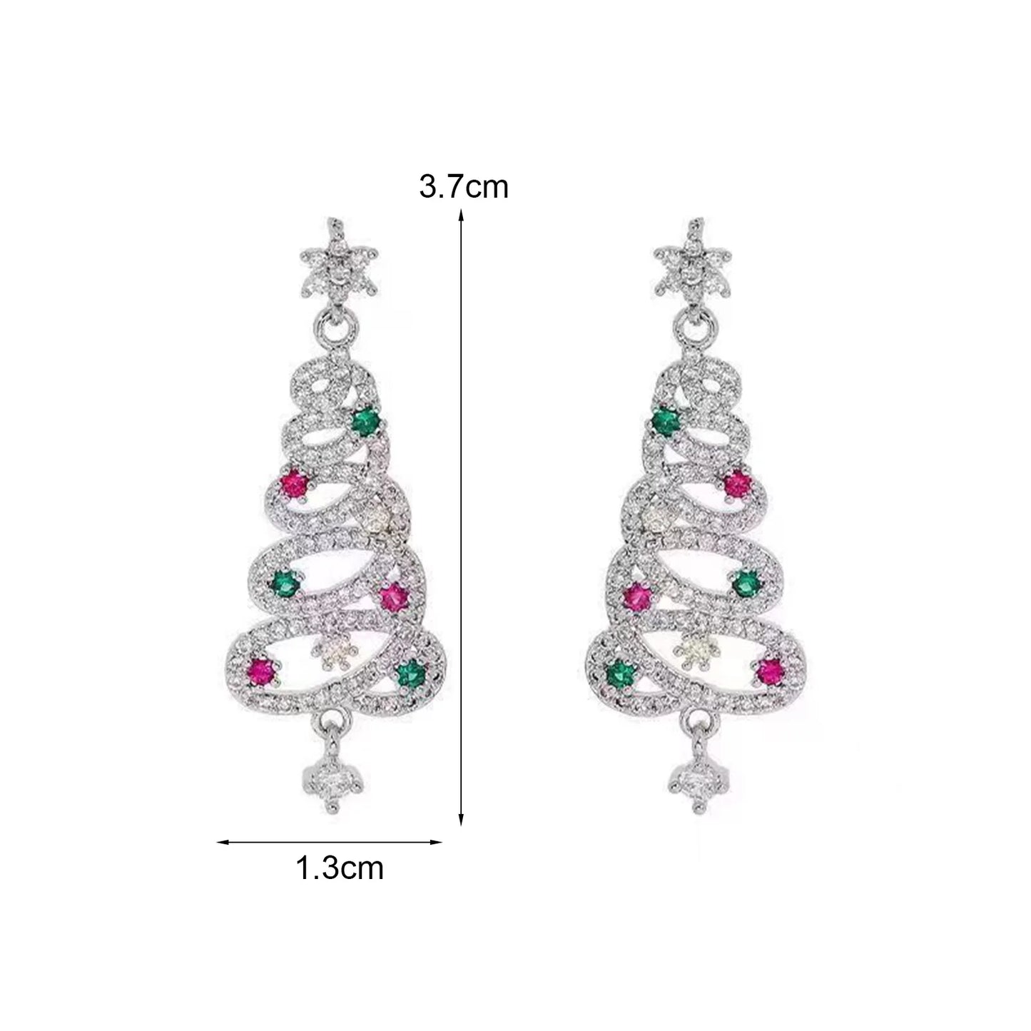 Fashion charms 925 Sterling Silver Net beads long Earrings for Women Pretty fashion party wedding Jewelry Holiday Gifts