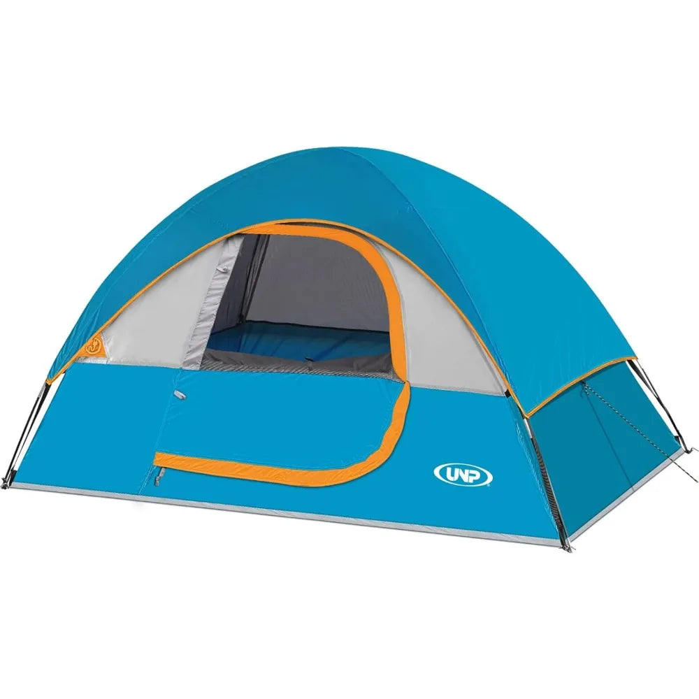 Waterproof Windproof 2 4 Person Camping Tent Easy Setup Portable Dome with Rainfly