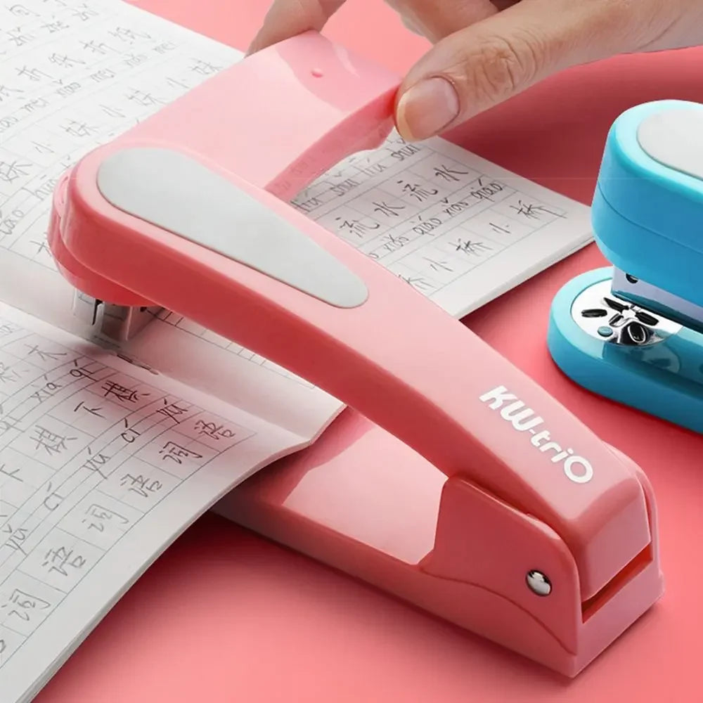 360 Degree Rotary Stapler Multifunctional Heavy Duty Stapler Thickened Effortless Long Stapler Office Binding Tools
