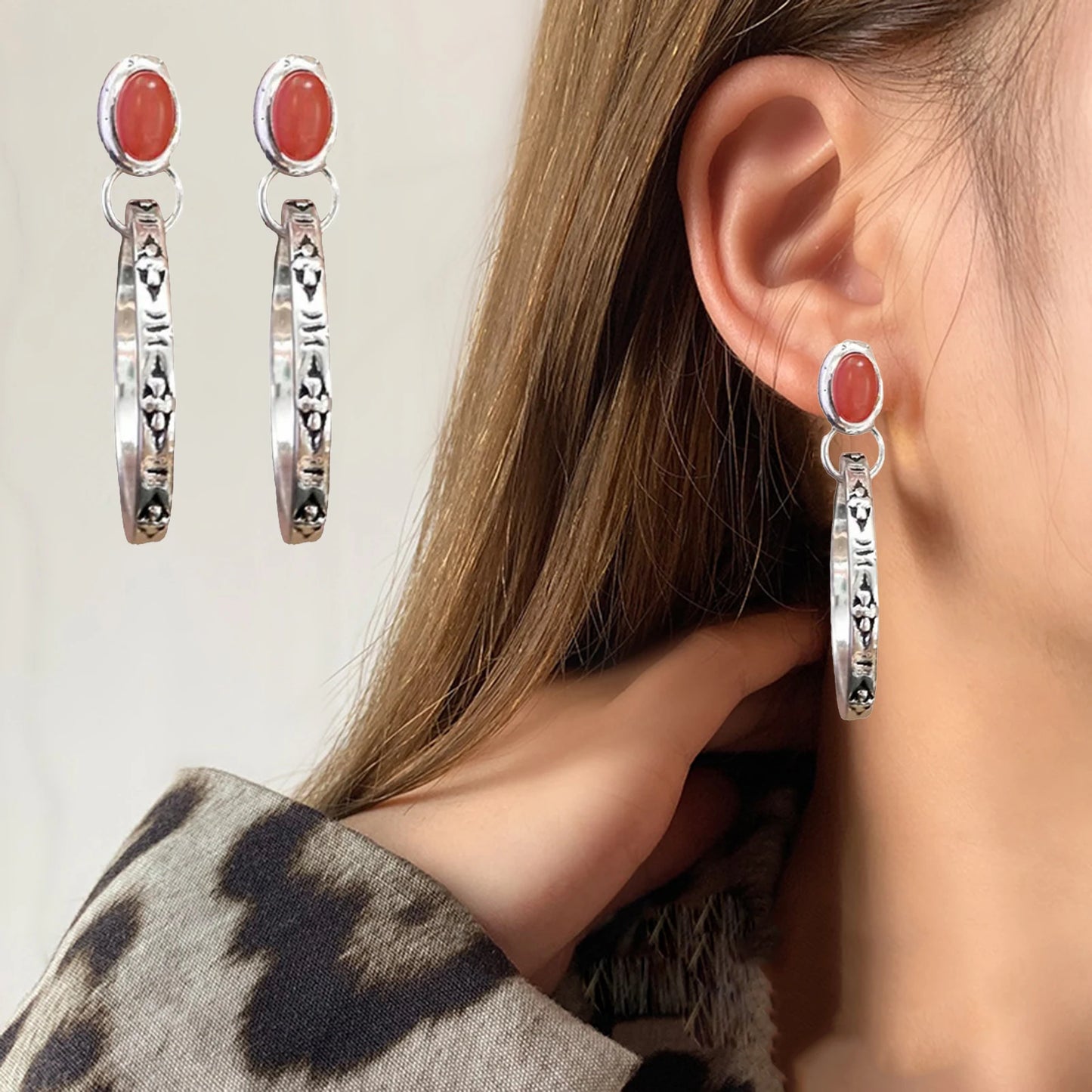 Fashion charms 925 Sterling Silver Net beads long Earrings for Women Pretty fashion party wedding Jewelry Holiday Gifts