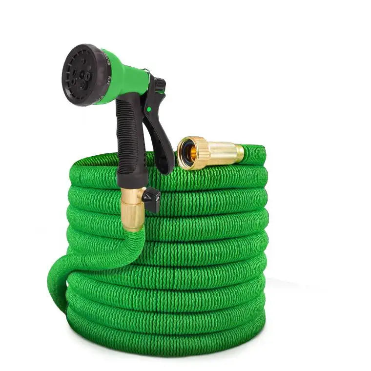 NEW 50FT 100FT 4X Stronger Deluxe Heavy Duty Expandable Flexible Garden Water Hose US Stock