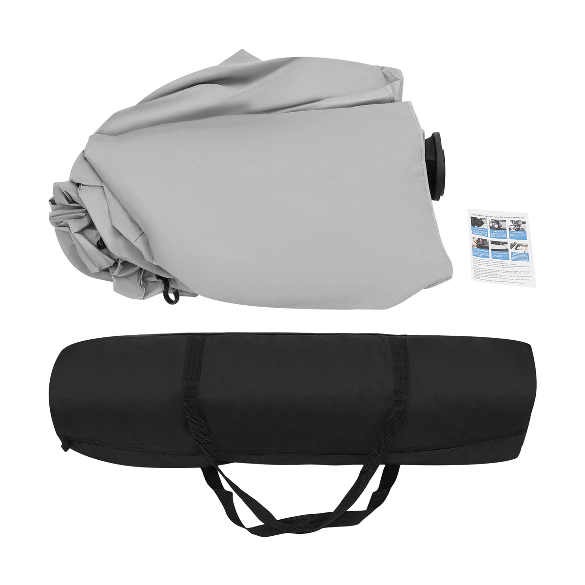 Semi-Automatic Car Tent 4.2×2.2/4.6×2.3m- Hydraulic Sun Shelter Waterproof Windproof UV Protection with Anti-Theft Ropes for SUV