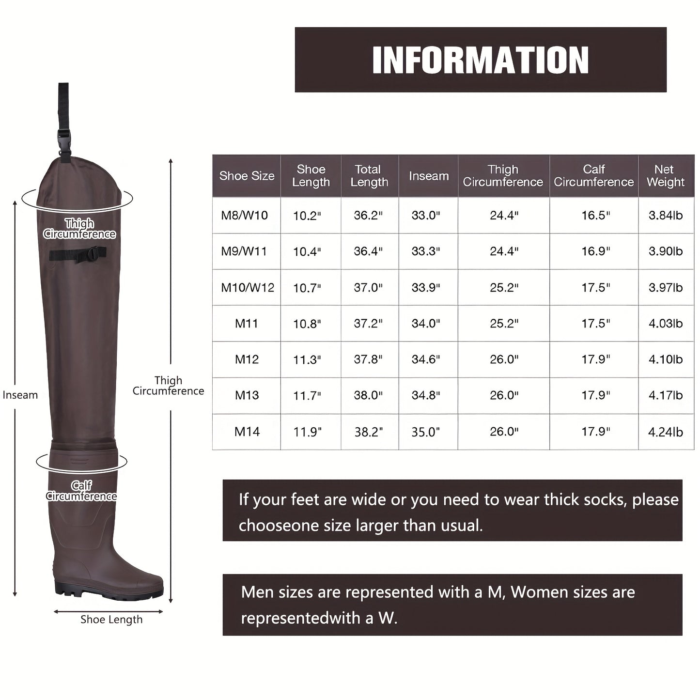 High Quality 3-ply 700D Nylon/PVC Hip Waders with Boot Hangers Ultra Lightweight Light Weight Fishing & Hunting Waders for Men Women Christmas Gift