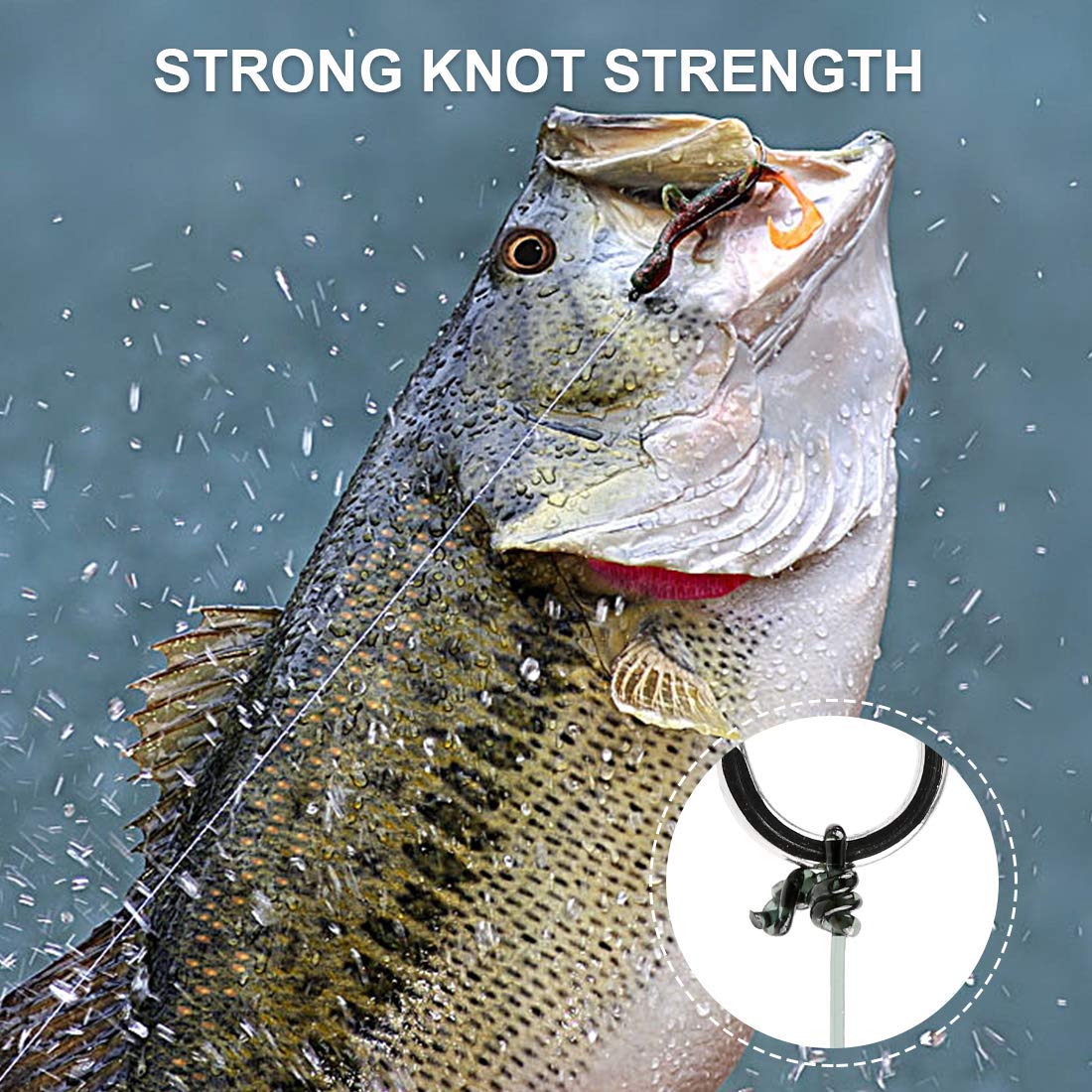 SeaKnight Blade Monofilament Fishing Line, 1000m/ 1093Yds Nylon Monofilament Line, For Fresh And Salt Water 2-35LB