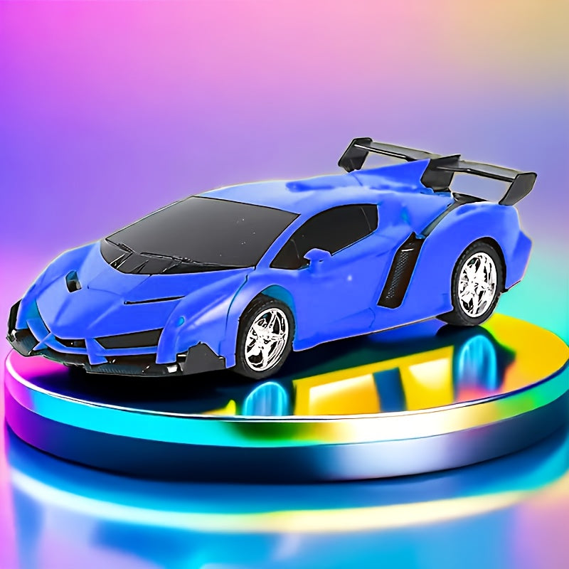 Transformable Remote Control Car Robot, R/C Car Toy, 1:18 Scale 360° Drifting, One-Click Transformation, Suitable for Kids Over 3 Years Old, Educational Toy, Kids' Day Gift, Birthday Present