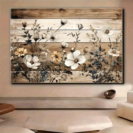 1 PC 2D - Halloween decorations - Decorative painting - Floral wood wall art print - posters-halloween - decorations-painting art supplies-art supplies clearance-home decor clearance-art supplies-wall decor-halloween.