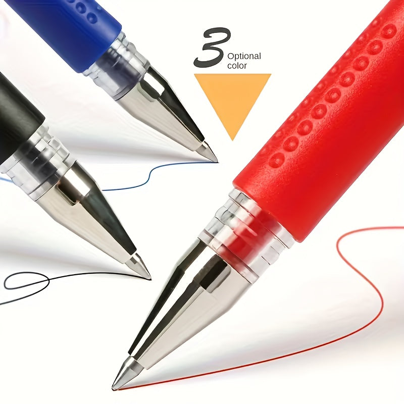 100pcs Neutral Pen Gel Pens Set Black Blue Red Gel Pen Bullet Tip 0.5mm - Including 40pcs Black + 30pcs Blue + 30pcs Red - Suitable for Office And Home Writing