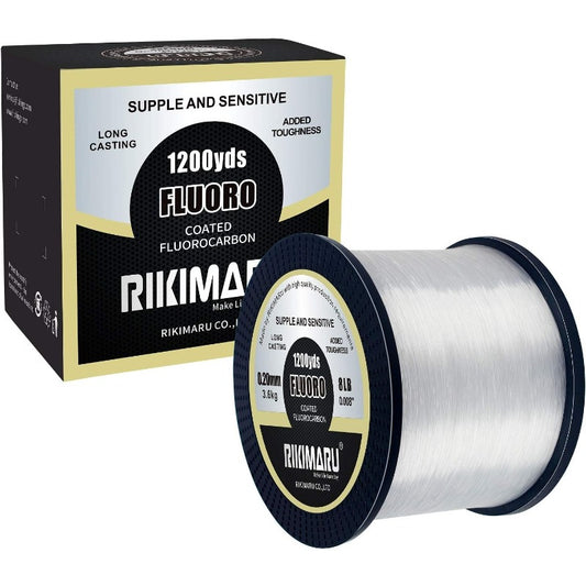 Fluoro Fishing Line 100 Soft Fluorocarbon Coated Fishing Line