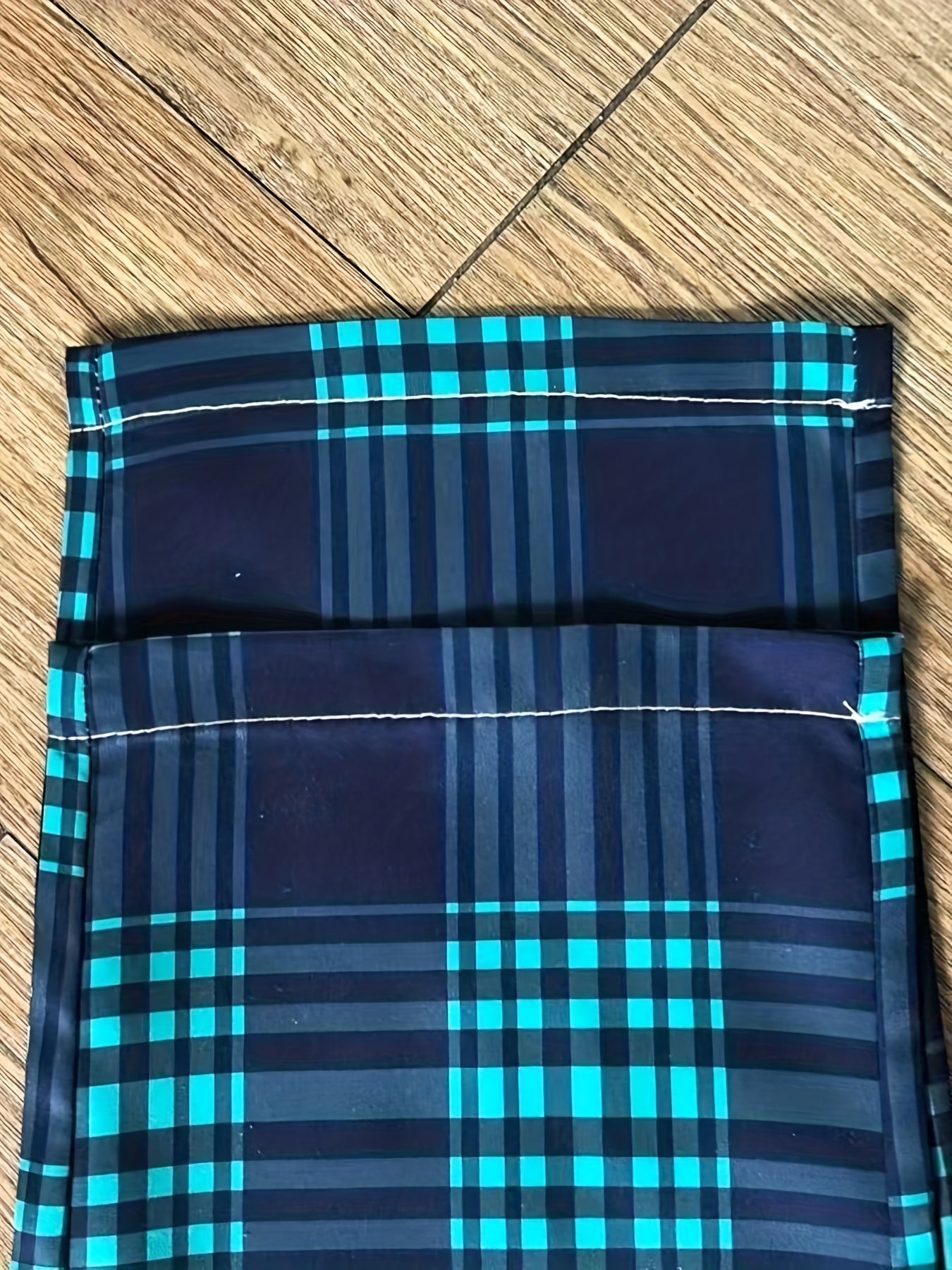4-Pc Men'S Casual Plaid Pants - Non-Stretch Trousers with Drawstring Waist, Regular Fit All-Season Formal & Everyday Pants for Office, Casual Attire - Available in