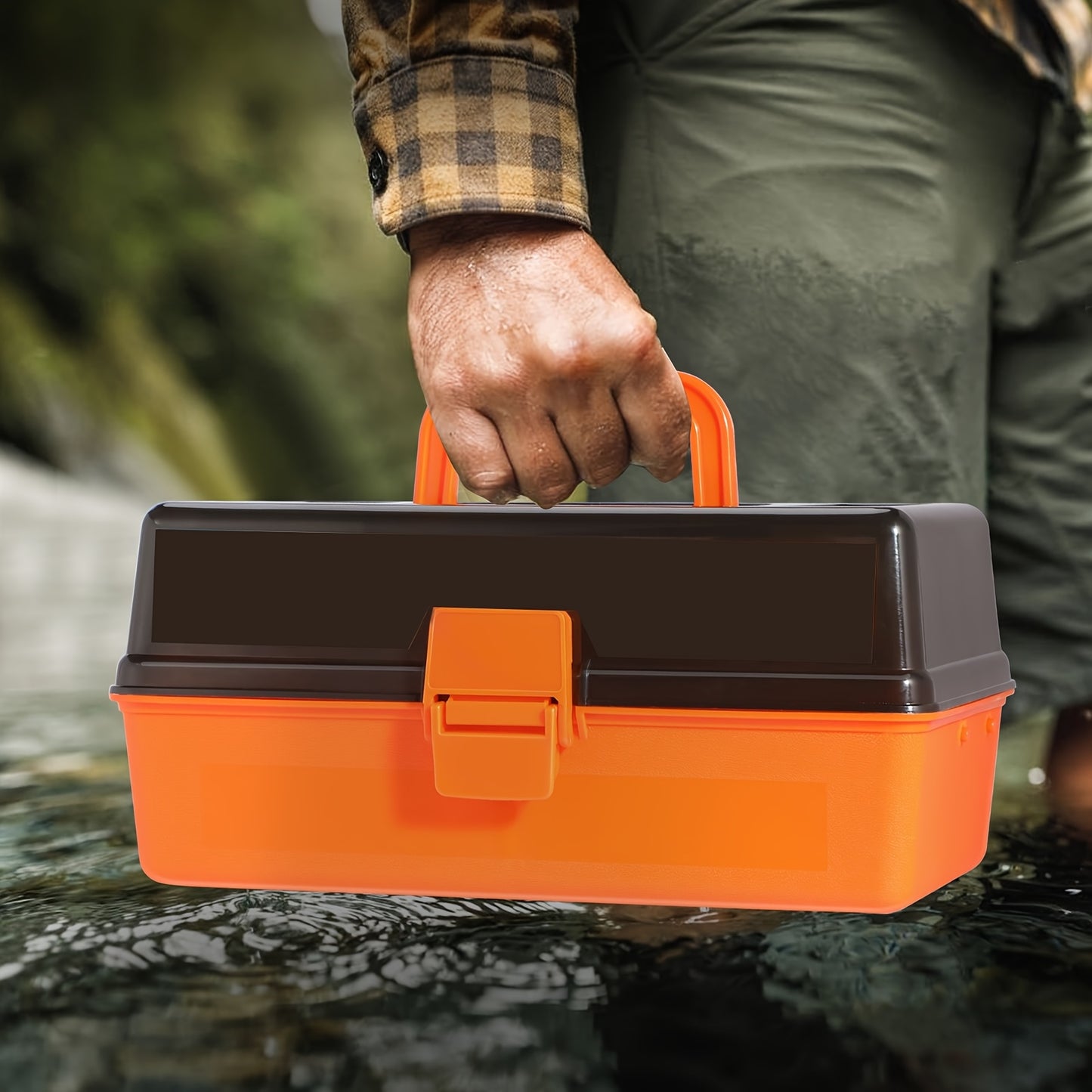 125/260/343/386/403/407pcs Fishing Tackle Box Includes Weights And Hooks, Fishing Starter Kit, Fishing Tackle Kit, Fishing Gifts For Men Angler, Multiple Piece Fishing Box For Bass Trout Freshwater Fishing, Father'S Day Chris