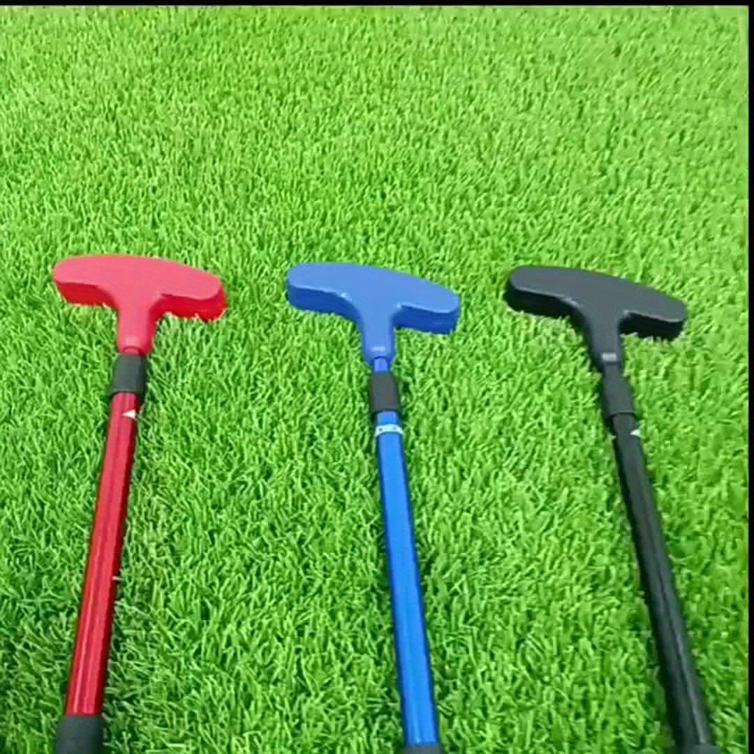 3pcs Golf Putting Set (1 Club With 2 Balls), Suitable For Both Men And Women, With Left And Right Directional Putting, Suitable For Right-handed Or Left-handed Golfers, Adjustable Length Golf Putting, Suitable For Teenagers A