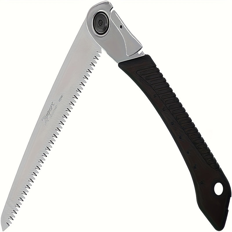 Professional Extended Folding Hand Saw - High-Speed Alloy Steel Blade, Labor-Saving Ergonomic Handle, Portable Folding Design for Tree Pruning, Woodworking & Outdoor Logging - Durable Metal Construction, Hand Saws for Tree Tr