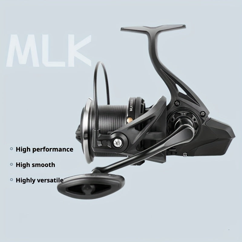 Heavy Duty Spinning Fishing Reel 12000/14000 - Saltwater Surf Rod Compatible with 6+1BB Bearing System, 55 Lb Drag & 4.8:1 Gear Ratio, Stainless for Jumbo Saltwater Fish () - Suitable for inshore, offshore, monster fish