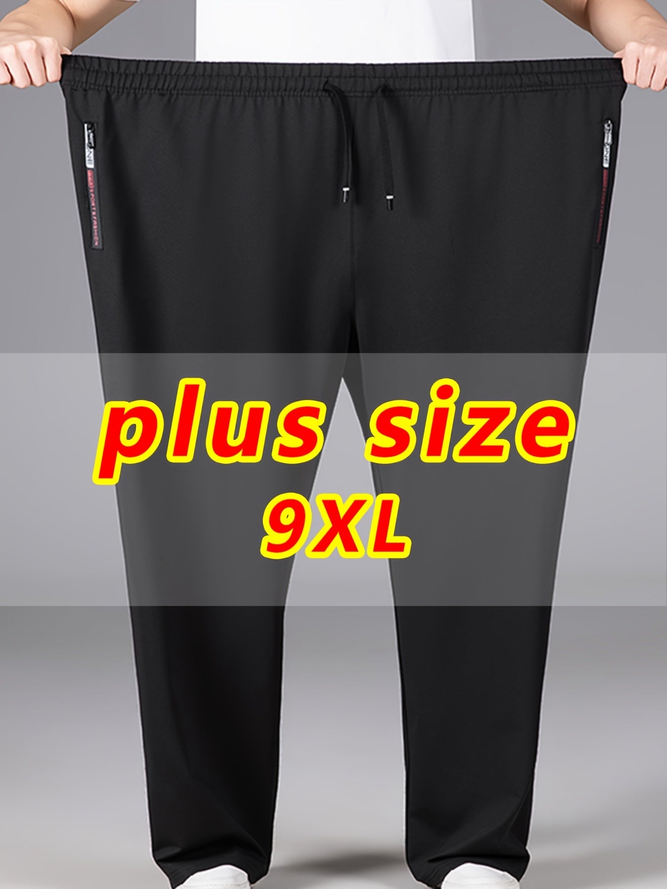Extra-Large Men'S Casual Spring Sports Pants with Adjustable Drawstrings, Designed for a Relaxed Fit. Ideal for Running, Workouts, Everyday Home Use, Versatile for Various Occasions, And Can Also Serve As a Gift, Plus Size