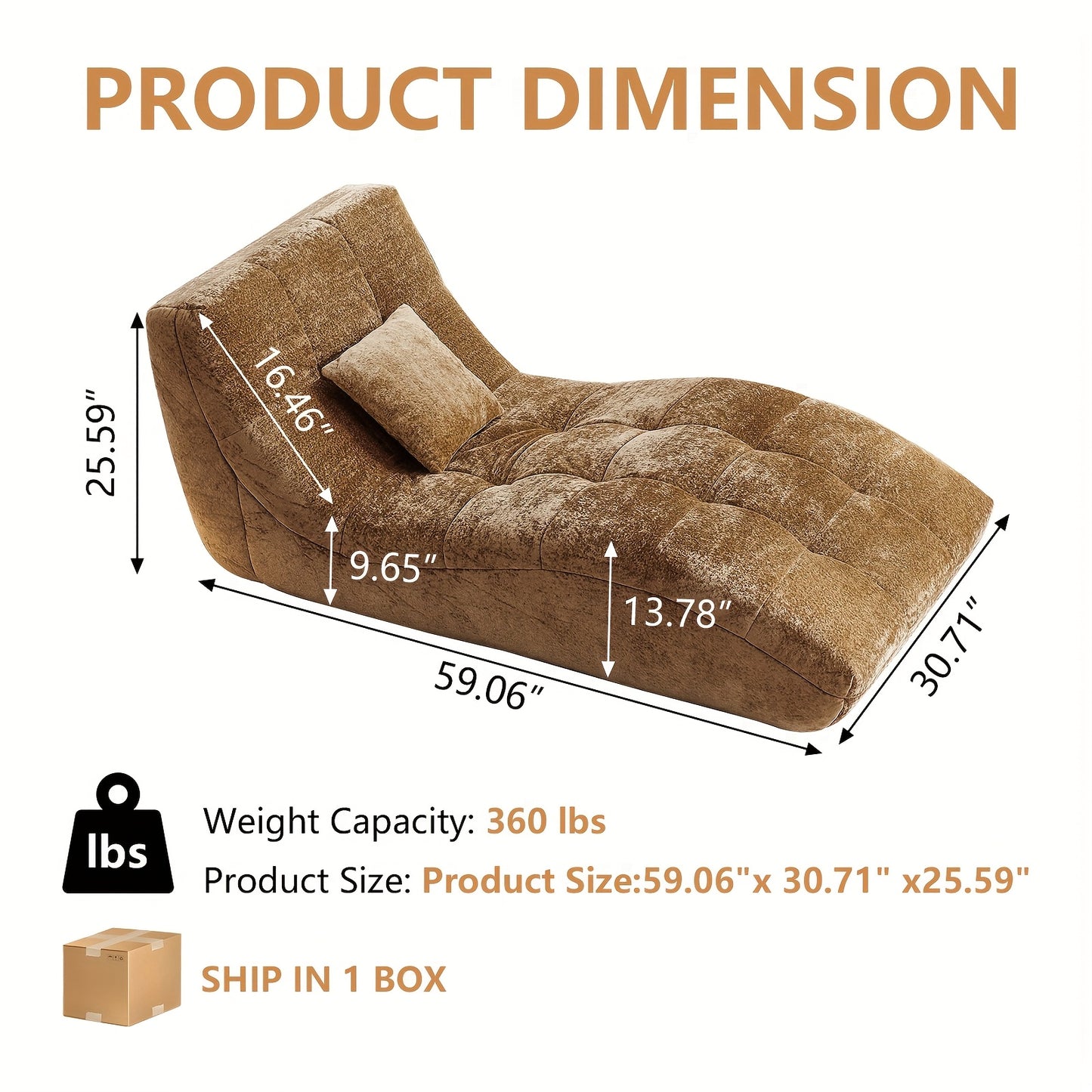Single Sofa Seat, Yoga Sofa, Leisure Sofa, Armless Platform Sofa, Simple Lazy Sofa, Floor Standing Sofa Seat, Indoor Reading And Leisure Integrated Compression Sponge Sofa, No Assembly Required, Suitable For Living Rooms, Bed