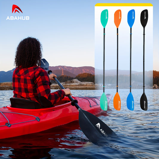 ABAHUB Low-Profile Two-Section Double Paddle Board - SKP2503, Aluminum Alloy, Mixed Colors, Ideal for Christmas, Valentine'S Day, Thanksgiving, Mother'S Day Gifts, Kayaking Accessory|Low Profile Design|Durable Kayak