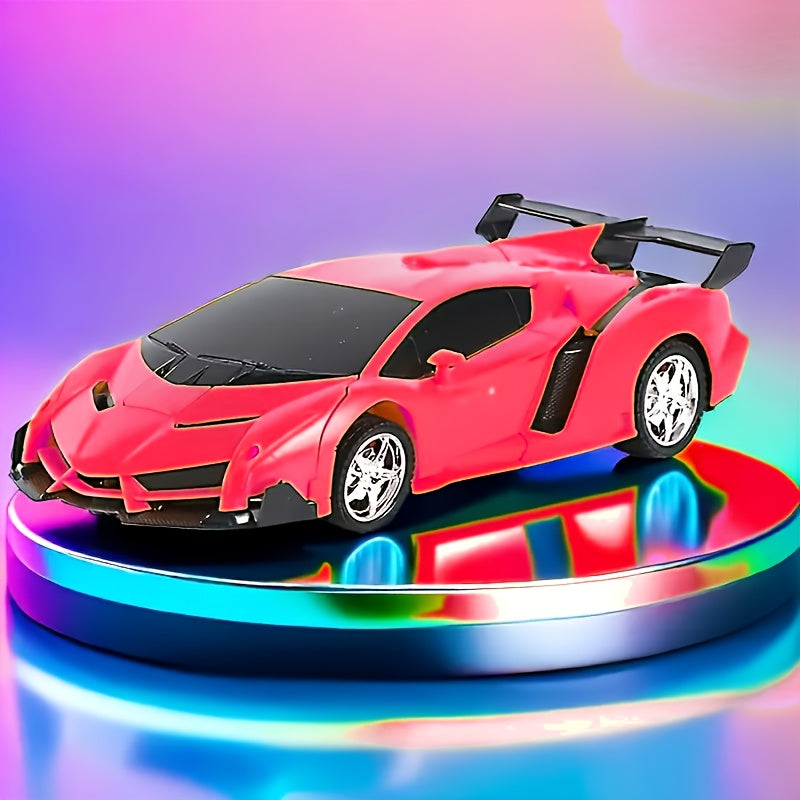 Transformable Remote Control Car Robot, R/C Car Toy, 1:18 Scale 360° Drifting, One-Click Transformation, Suitable for Kids Over 3 Years Old, Educational Toy, Kids' Day Gift, Birthday Present