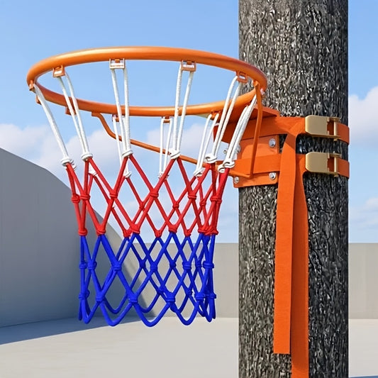 Drill-Free Portable Hoop Outdoor Iron Set With Free Accessories Pro Home Use