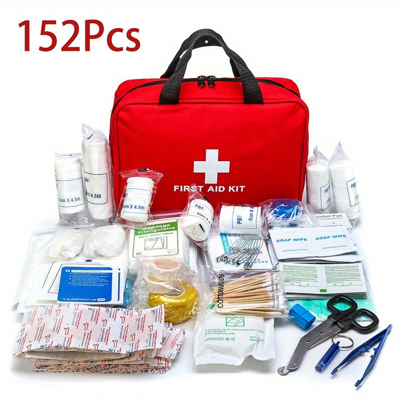Adventure Essentials Emergency Kit - Hiking, Car Travel, Family Safety Medical Kit