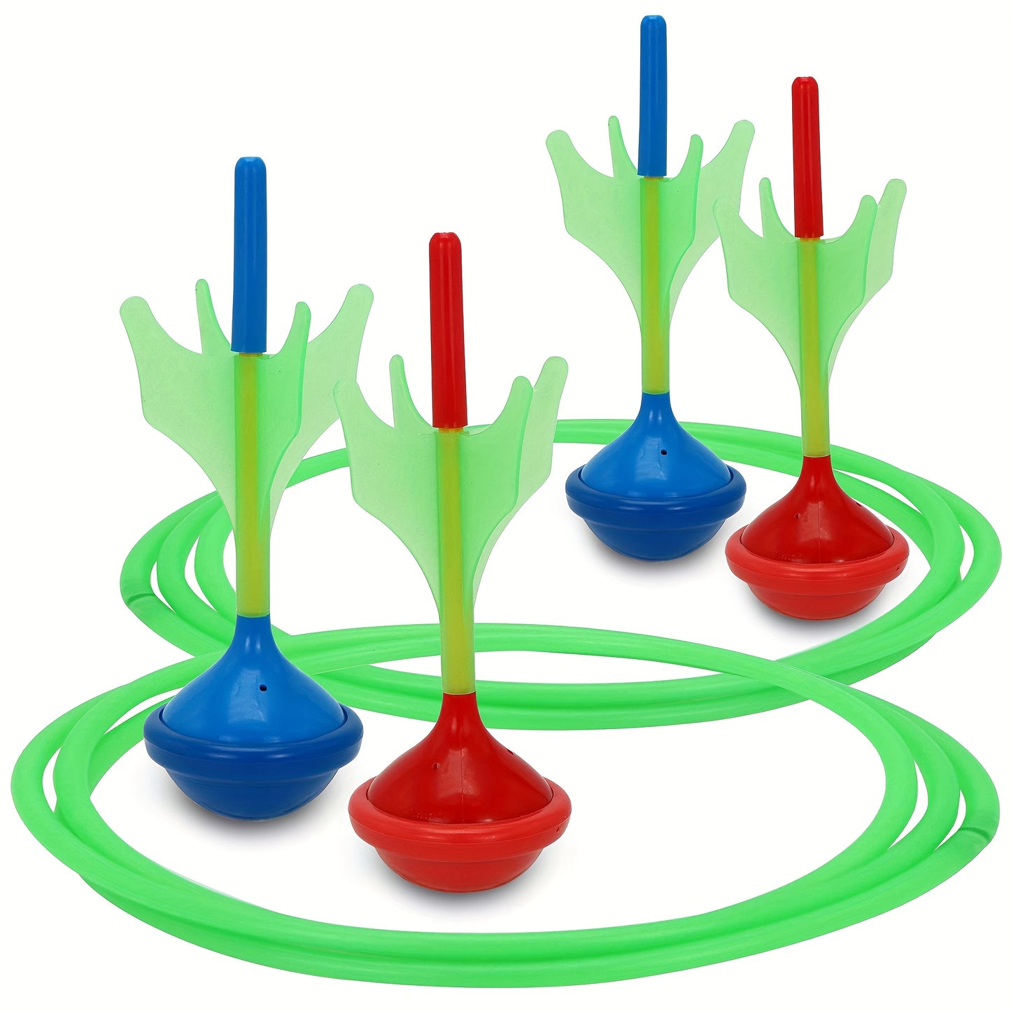 6pcs Lawn Darts Game Set for Kids And Adults - Glow In The Dark Outdoor And Indoor Lawn Games for Adults And Family, Soft Tip Darts Set for Kids Camping, Outside Yard, Christmas Birthday Gifts for Boys And Girls