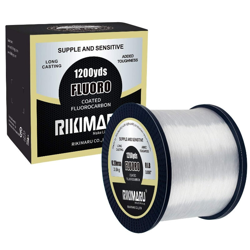 Fluoro Fishing Line 100 Soft Fluorocarbon Coated Fishing Line