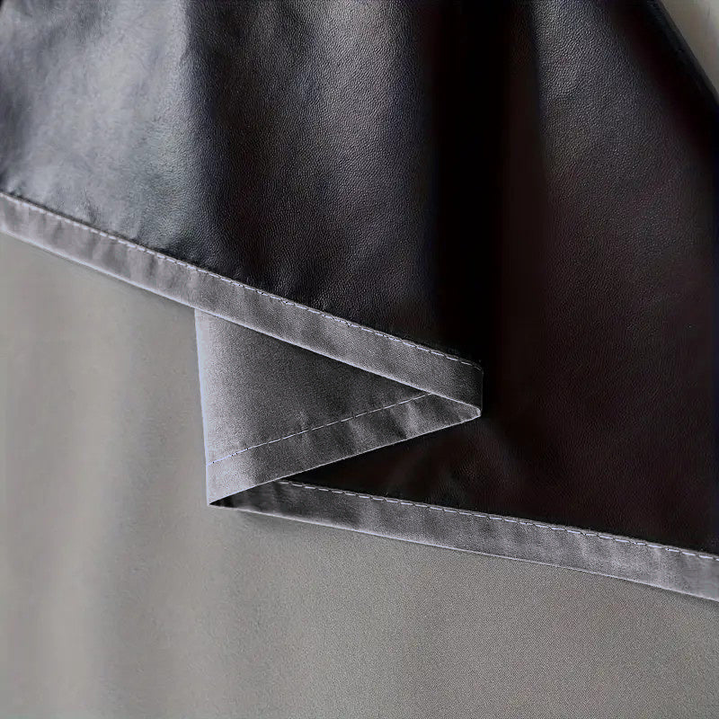 4 Panels Rod Pocket Blackout Curtains | 100% Light Blocking, Thermal and Protection, Privacy-Enhancing for All Rooms, Polyester, Modern Style