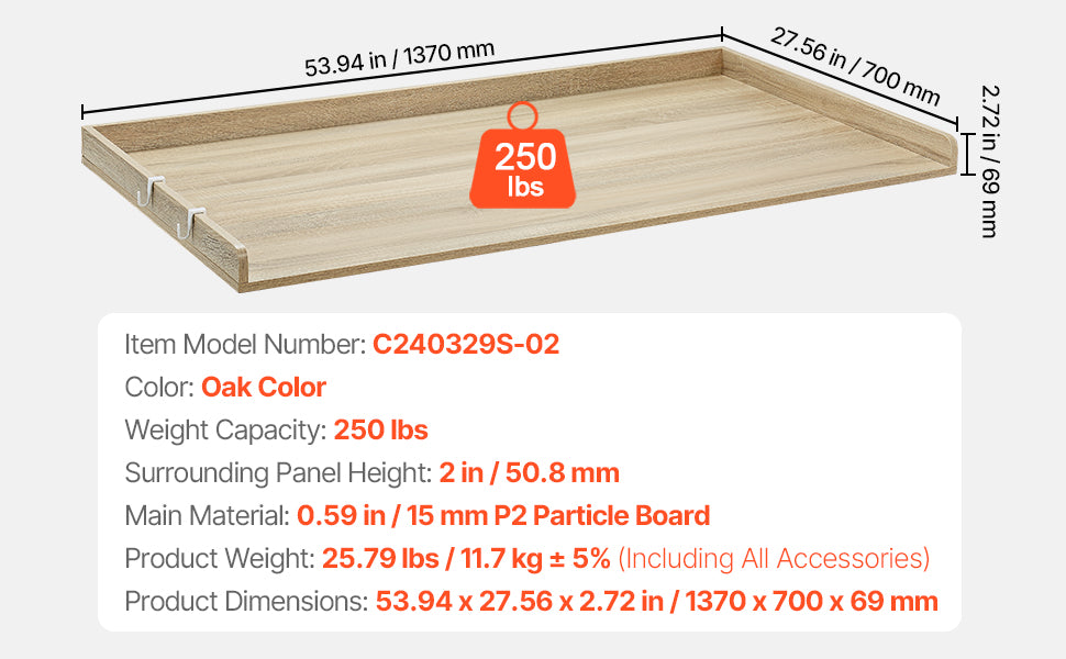 SucceBuy Washer Dryer Countertop w/ Drawer Shelf Wooden Washer and Dryer Countertop Laundry Topper for Laundry Room Organization